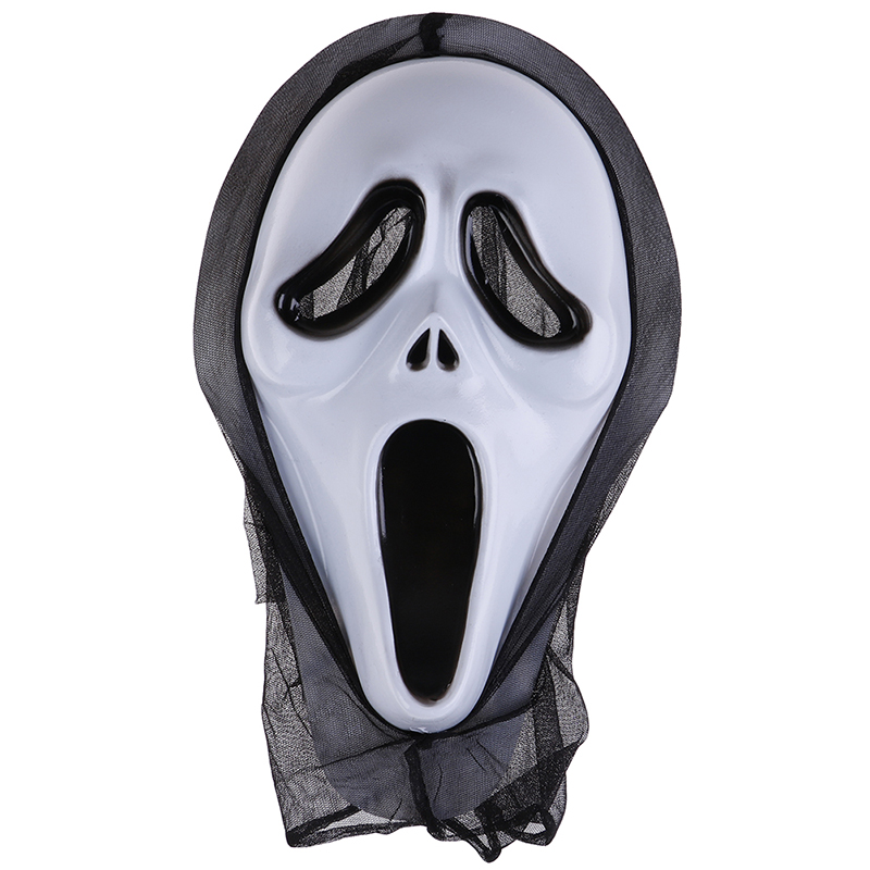Scary Scream Ghost Face Mask Fancy Bloody Dress scary Halloween Party Costume. 