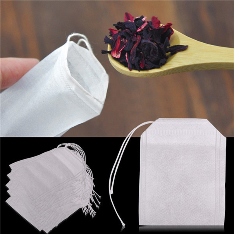 Empty Woven Style Draw String Tea Bags 2.75 x 3.5 (250 pack)
