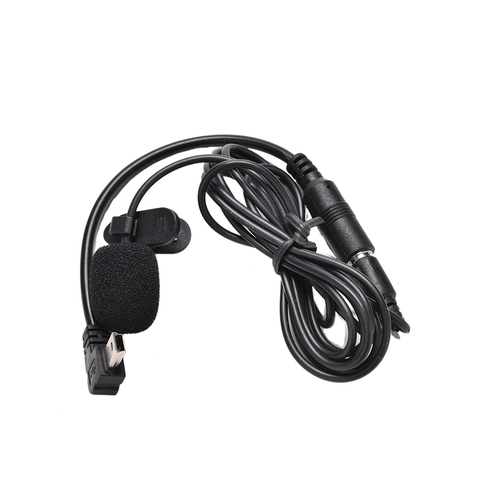External Microphone Clip On Mic + Adapter Cable for Gopro Hero4 Session 3/3+ 4 S