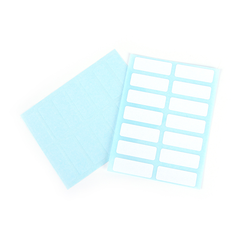 12sheet self adhesive sticky white label writable name stickers Blank note label Creek. 
